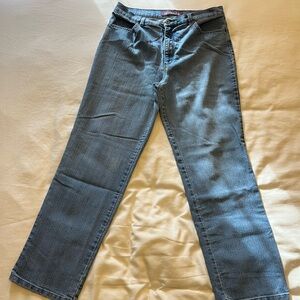Gloria Vanderbilt Blue Straight Leg Jeans